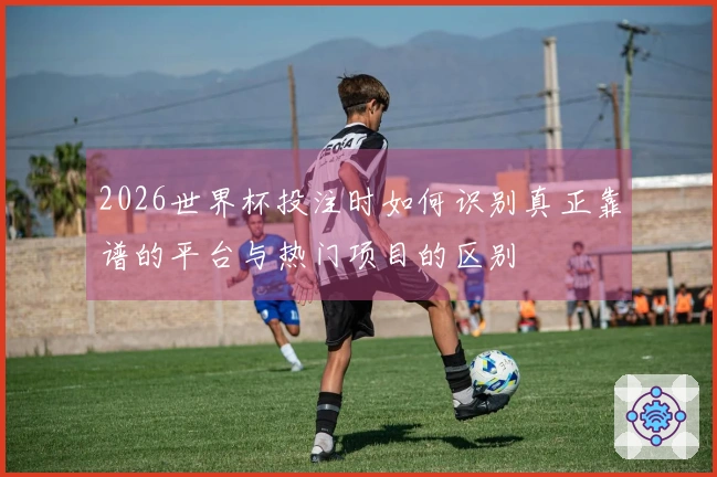 2026世界杯投注时如何识别真正靠谱的平台与热门项目的区别